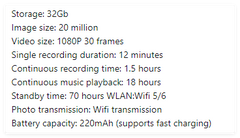 AI Camera Smart Glasses